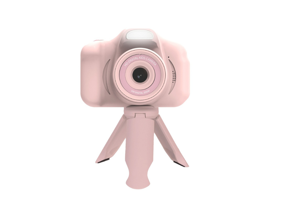Porodo Kids Digital Camera Dual Lens Selfie - Pink - Qatar Porodo Kids Digital Camera Dual Lens Selfie - Pink - Qatar